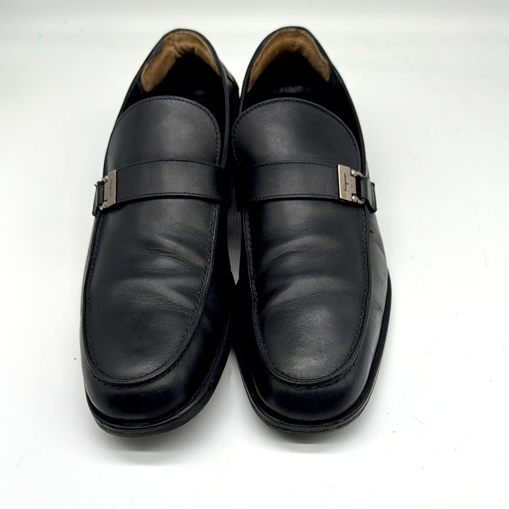 Salvatore Ferragamo leather loafers 11 1/2 D
